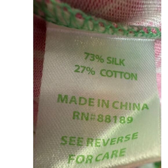 Lilly Pulitzer Petra Dress in Prep Green Berry Basket Sz. S - Picture 5 of 6